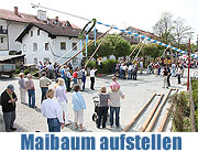 1. Mai: das Maibaum Special zeigt, wo Maibäume errichtet werden. Heute z.B. schon in Oberhaching und Taufkirchen (Foto.MartiN Schmitz)